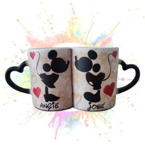Mug pareja mágicos